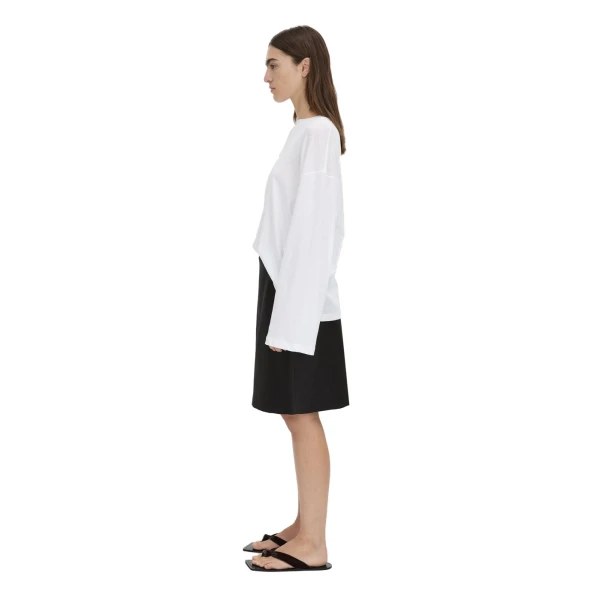 Camilla and Marc Dakota Relaxed Long Sleeve Top in Soft White