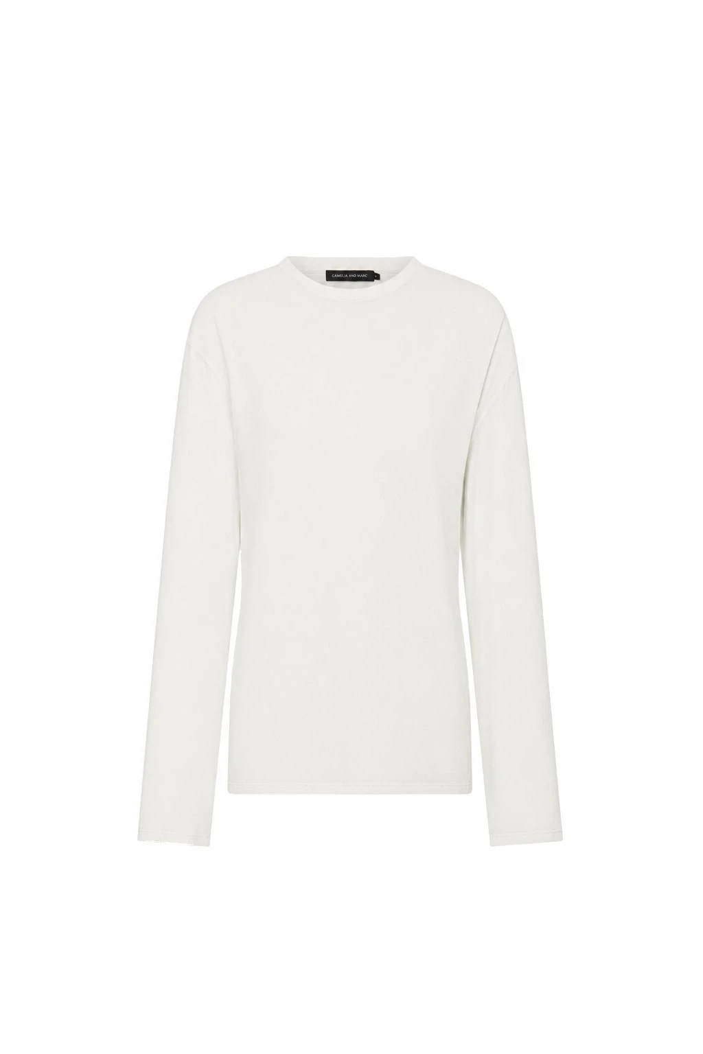 Camilla-and-Marc-Dakota-Relaxed-Long-Sleeve-Top-in-Soft-White Camilla and Marc Dakota Relaxed Long Sleeve Top in Soft White | Tops | Luxury Shoes