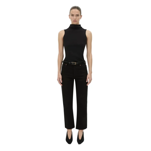 Camilla and Marc Dakota Sleeveless High Neck Top in Black