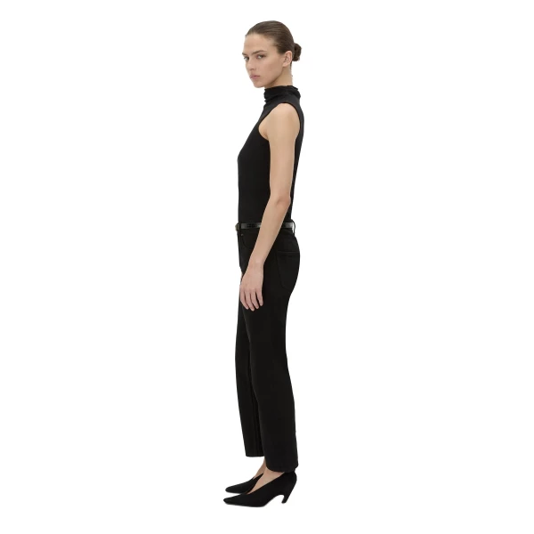 Camilla and Marc Dakota Sleeveless High Neck Top in Black