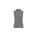Camilla and Marc Dakota Sleeveless High Neck Top in Grey Marle | Tops | Luxury Shoes 