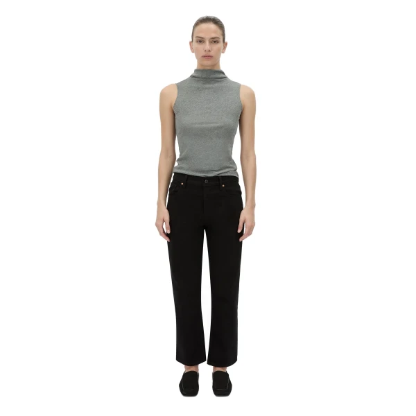 Camilla and Marc Dakota Sleeveless High Neck Top in Grey Marle