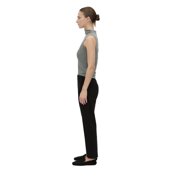 Camilla and Marc Dakota Sleeveless High Neck Top in Grey Marle