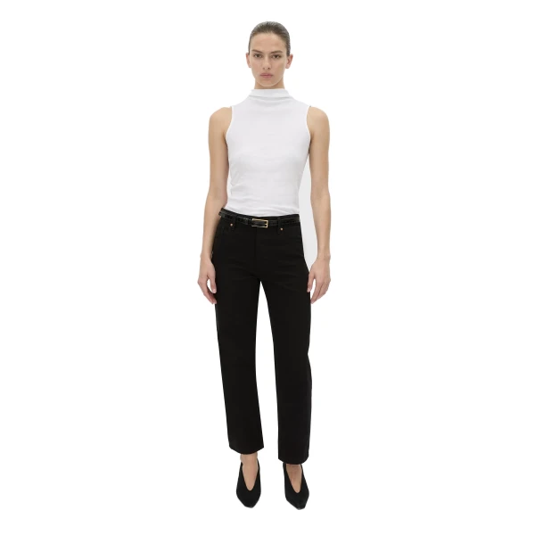 Camilla and Marc Dakota Sleeveless High Neck Top in Soft White
