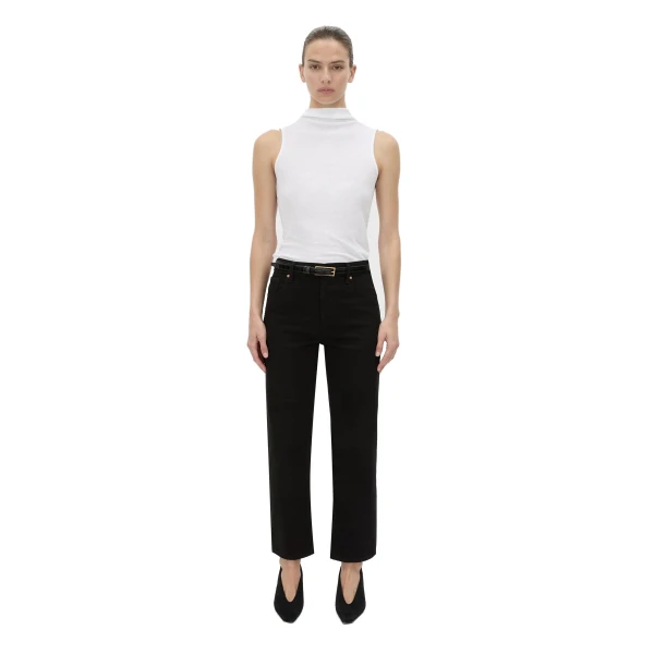 Camilla and Marc Dakota Sleeveless High Neck Top in Soft White