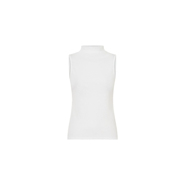 Camilla and Marc Dakota Sleeveless High Neck Top in Soft White | Tops | Luxury Shoes 