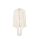 Camilla and Marc Darien Blazer in Cream | Jackets | Luxury Shoes 