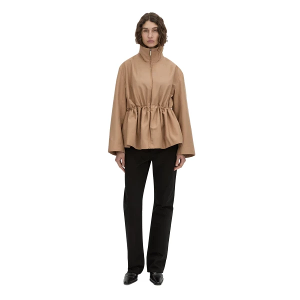 Camilla and Marc Devon Soft Gathered Anorak in Rosewood