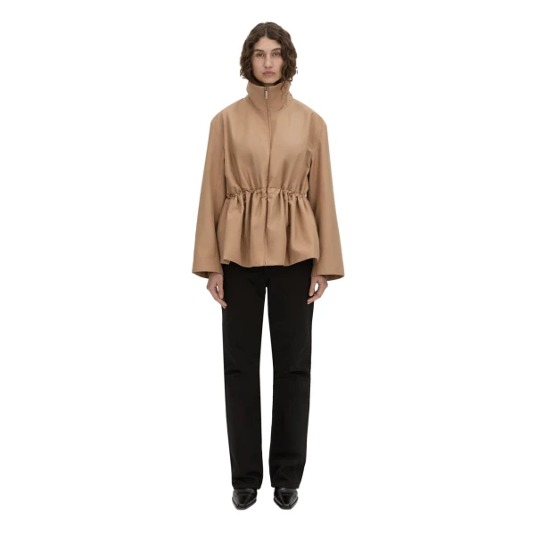 Camilla and Marc Devon Soft Gathered Anorak in Rosewood