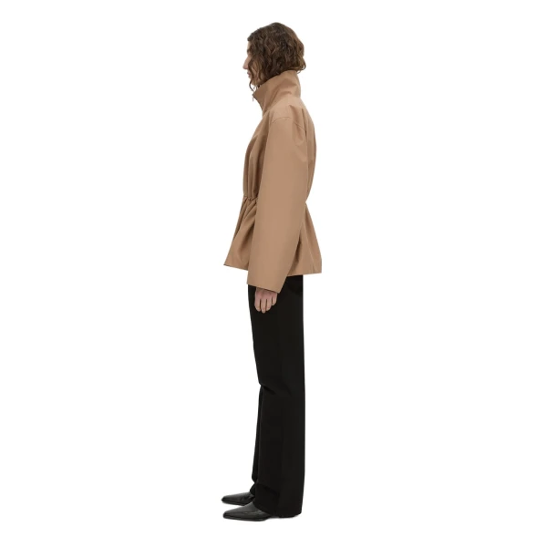 Camilla and Marc Devon Soft Gathered Anorak in Rosewood