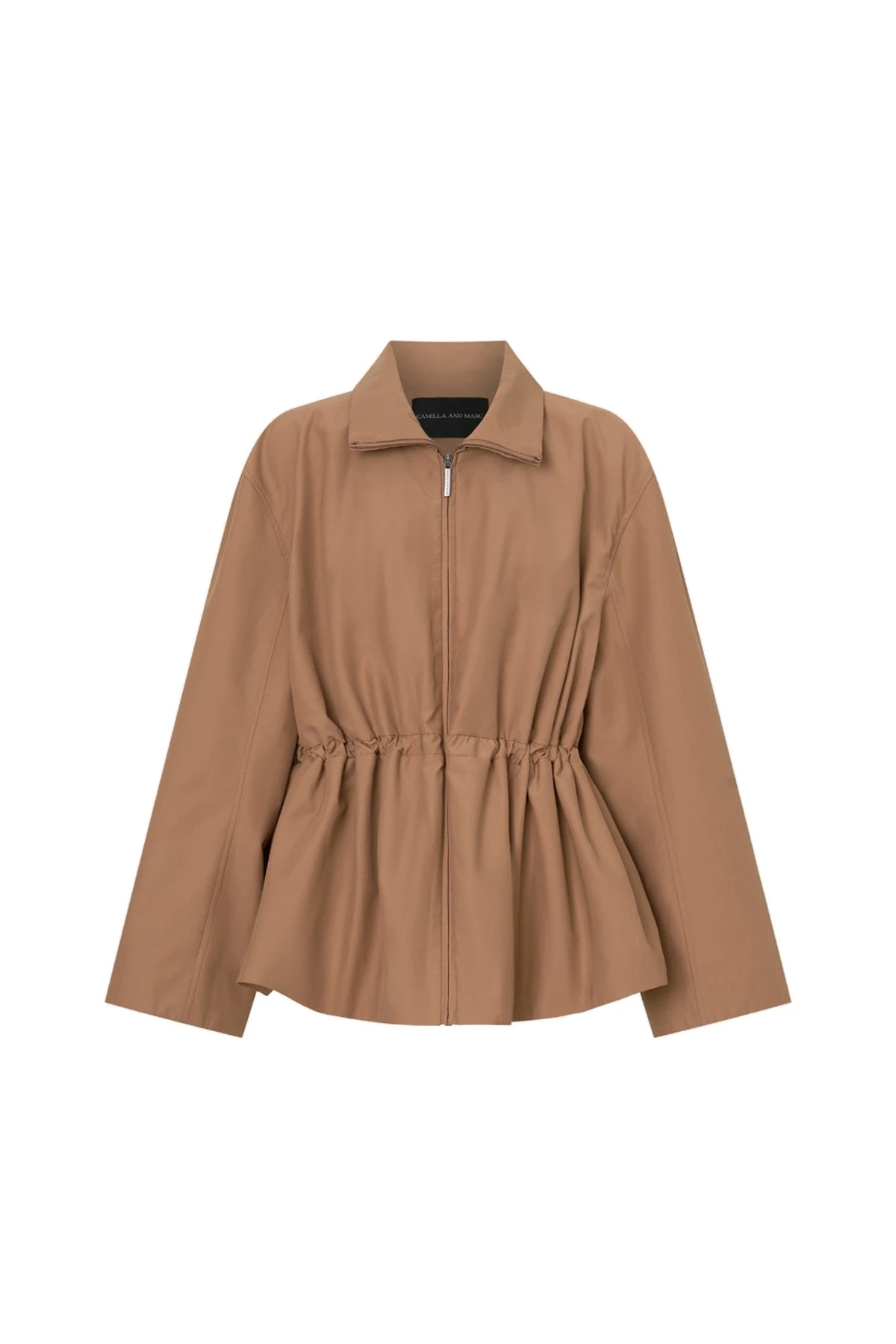 Camilla-and-Marc-Devon-Soft-Gathered-Anorak-in-Rosewood Camilla and Marc Devon Soft Gathered Anorak in Rosewood | Jackets | Luxury Shoes