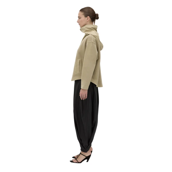 Camilla and Marc Eira Heavy Jersey Hooded Pullover in Oyster