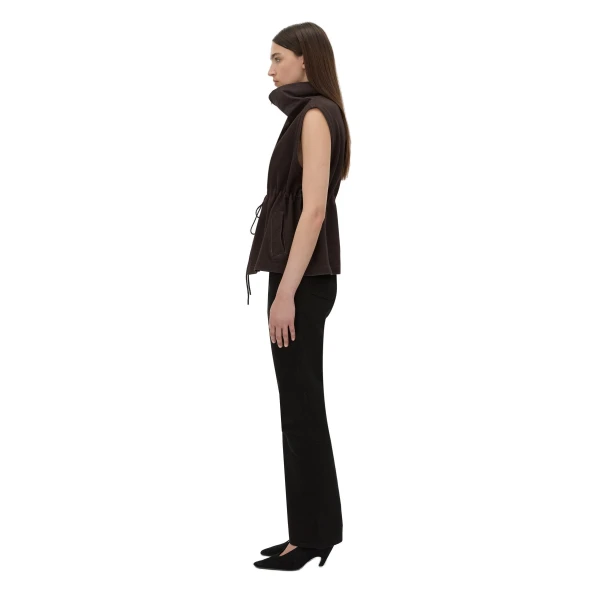 Camilla and Marc Eira Heavy Jersey Vest in Hickory