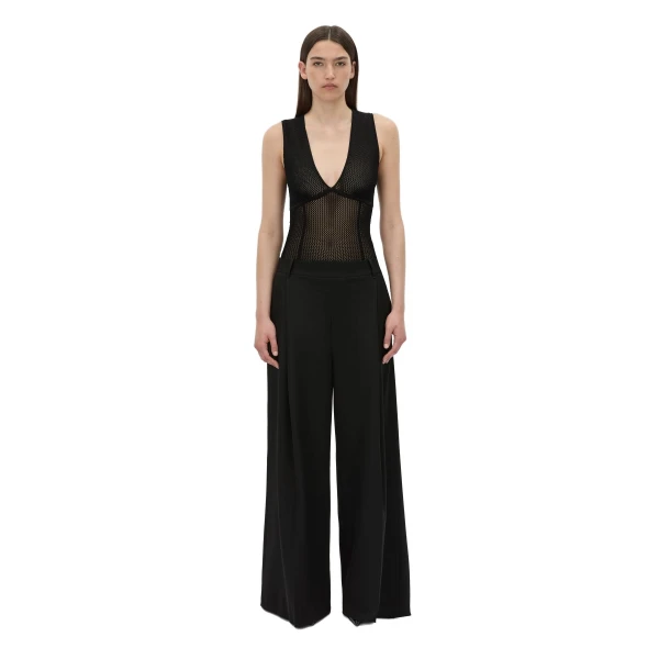 Camilla and Marc Elandra Textured Bodysuit in Black