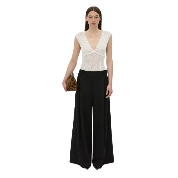 Camilla and Marc Elandra Textured Bodysuit in Ivory