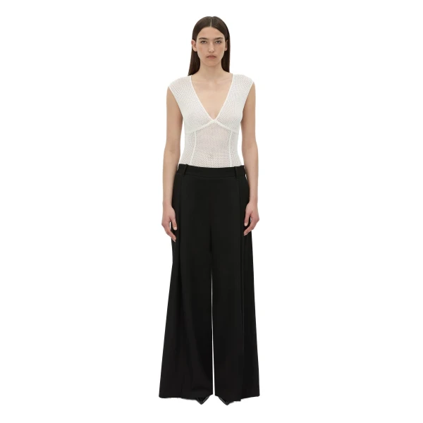 Camilla and Marc Elandra Textured Bodysuit in Ivory