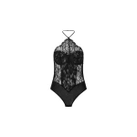 Camilla and Marc Elaris Lace Bodysuit in Black | Tops | Luxury Shoes 