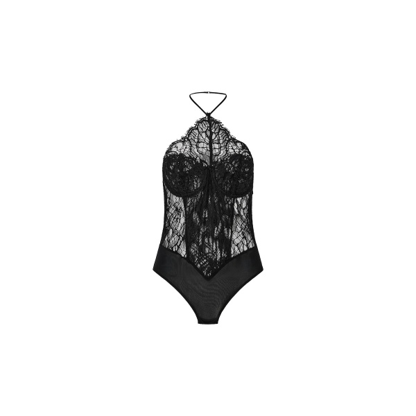 Camilla and Marc Elaris Lace Bodysuit in Black | Tops | Luxury Shoes 