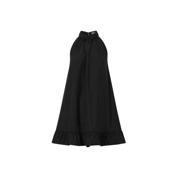 Camilla and Marc Elsen Halter Mini Dress in Black | Dresses | Luxury Shoes 