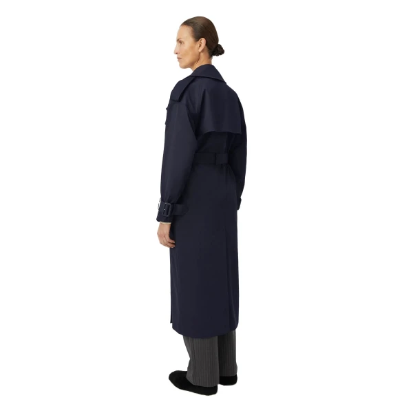 Camilla and Marc Evans Classic Trench Coat in Navy