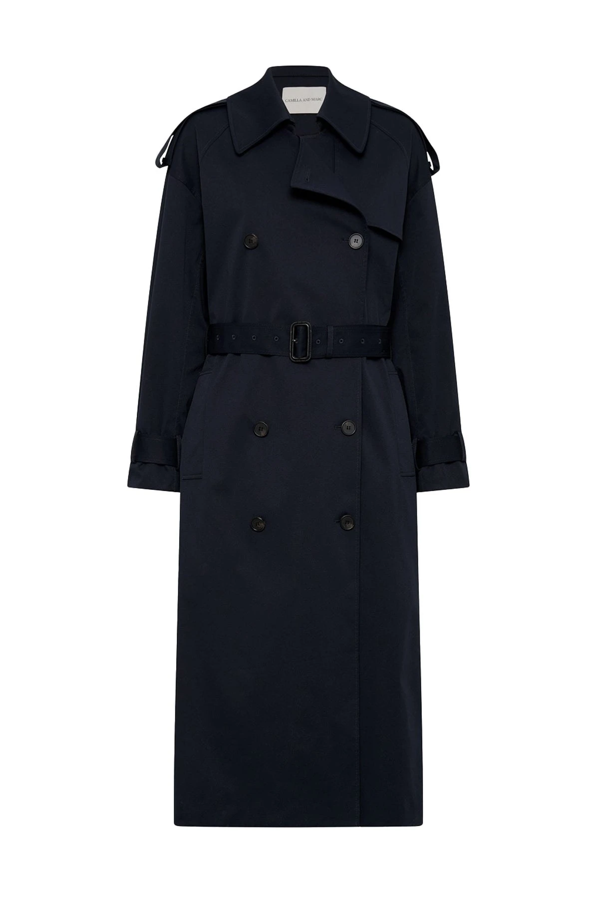 Camilla-and-Marc-Evans-Classic-Trench-Coat-in-Navy Camilla and Marc Evans Classic Trench Coat in Navy | Coats | Luxury Shoes