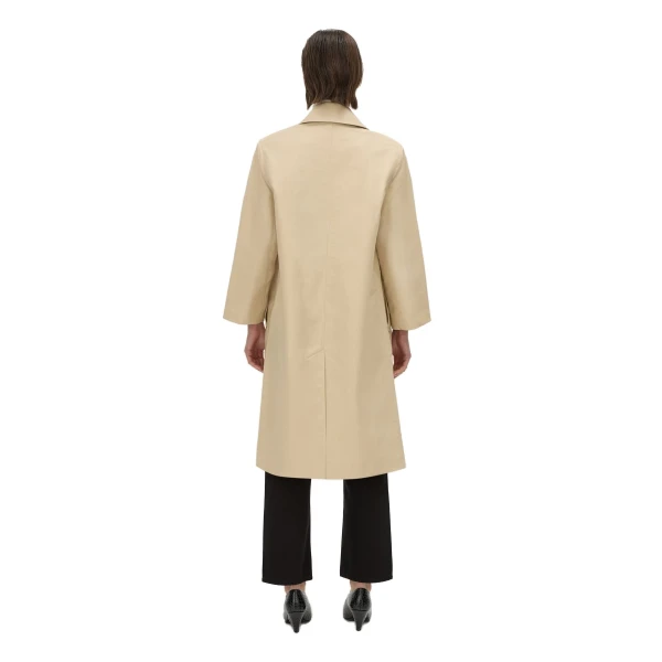 Camilla and Marc Florent Car Coat in Latte