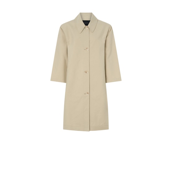 Camilla and Marc Florent Car Coat in Latte | Coats | Luxury Shoes 
