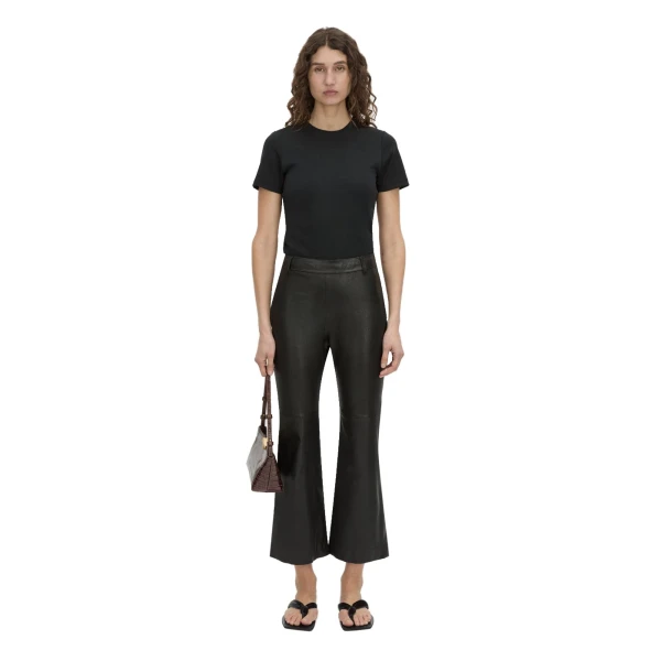 Camilla and Marc Haru Leather Pant in Black