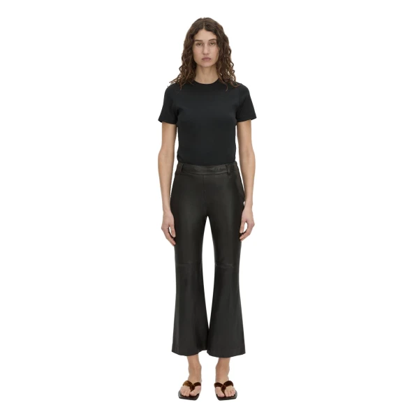 Camilla and Marc Haru Leather Pant in Black