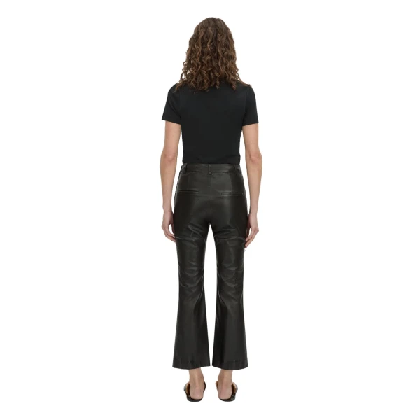 Camilla and Marc Haru Leather Pant in Black
