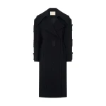 Camilla and Marc Helix Coat in Black | Coats | Luxury Shoes 