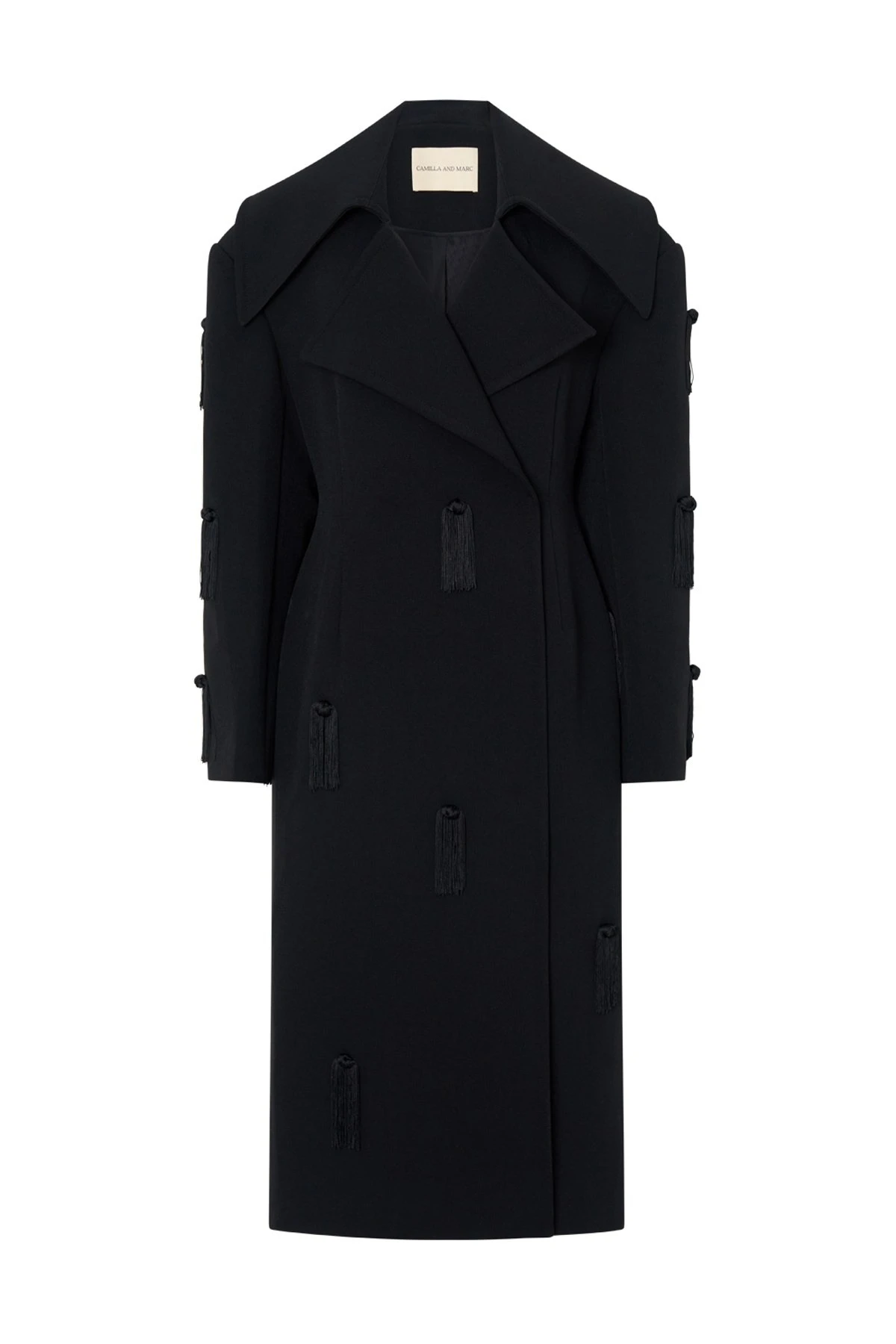 Camilla-and-Marc-Helix-Coat-in-Black Camilla and Marc Helix Coat in Black | Coats | Luxury Shoes