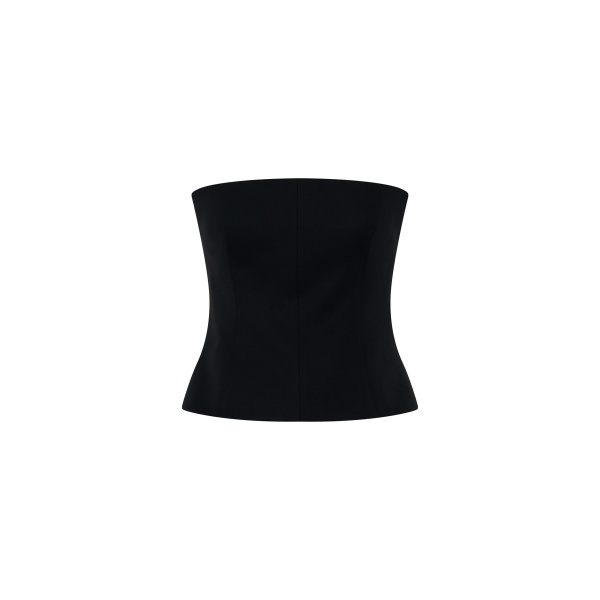 Camilla and Marc Helix Top in Black | Tops | Luxury Shoes 