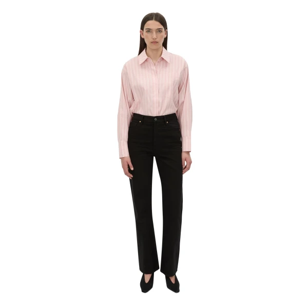 Camilla and Marc Jenie Stripe Shirt in Light Rose Stripe
