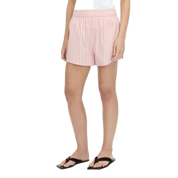 Camilla and Marc Jenie Stripe Short in Light Rose Stripe