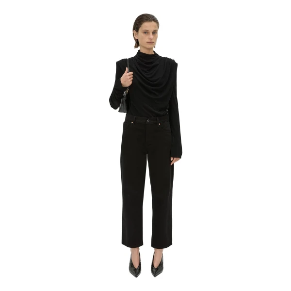 Camilla and Marc Katerina Long Sleeve Top in Black