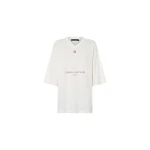 Camilla and Marc Larissa Logo Tee in Soft White | Tops | Luxury Shoes 