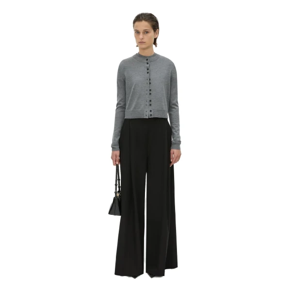 Camilla and Marc Leona Knit Cardigan in Charcoal Marle