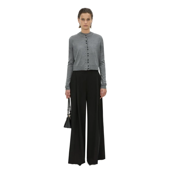 Camilla and Marc Leona Knit Cardigan in Charcoal Marle