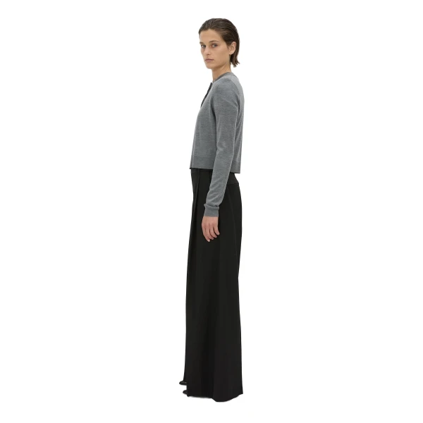 Camilla and Marc Leona Knit Cardigan in Charcoal Marle
