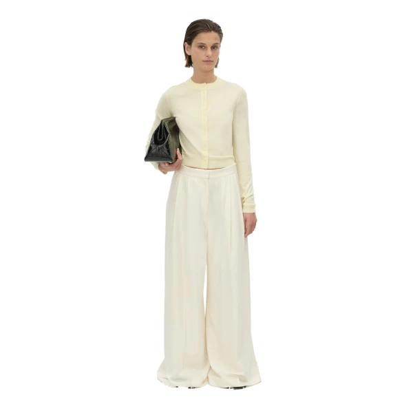 Camilla and Marc Leona Knit Cardigan in Soft Lemon