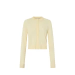 Camilla and Marc Leona Knit Cardigan in Soft Lemon | Knitwear | Luxury Shoes 