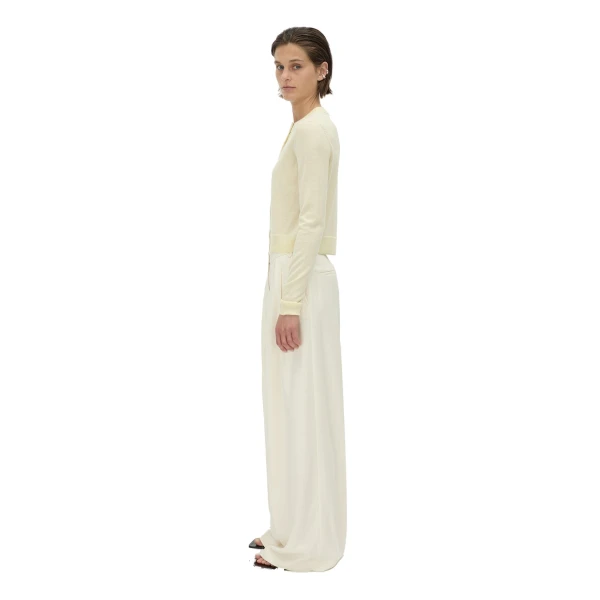 Camilla and Marc Leona Knit Cardigan in Soft Lemon
