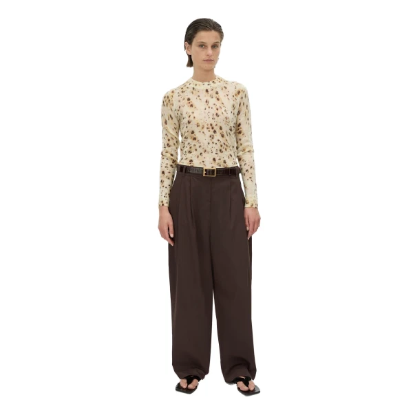 Camilla and Marc Lola Relaxed Pant in Hickory