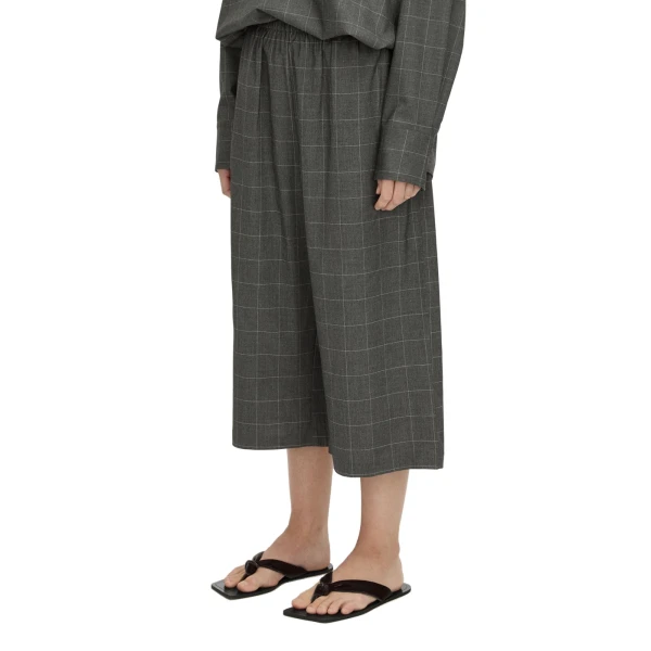 Camilla and Marc Lourdes Check Soft Culotte in Grey