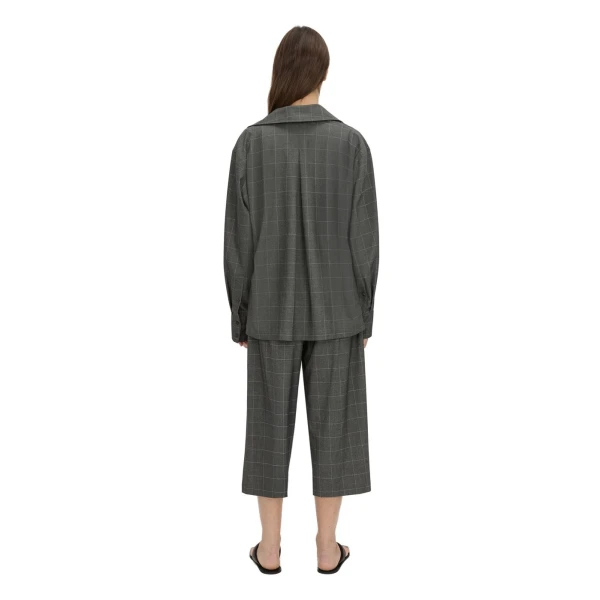 Camilla and Marc Lourdes Check Soft Culotte in Grey