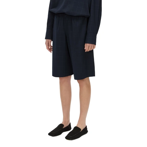 Camilla and Marc Lourdes Check Soft Short in Navy