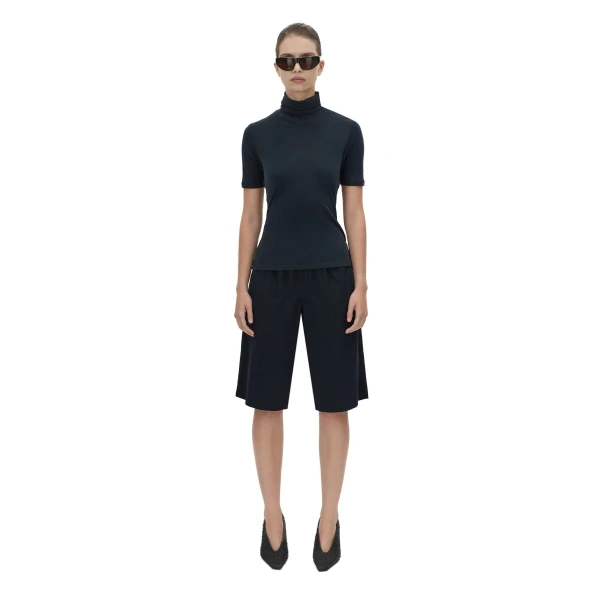 Camilla and Marc Lourdes Check Soft Short in Navy
