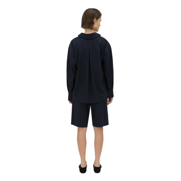 Camilla and Marc Lourdes Check Soft Short in Navy