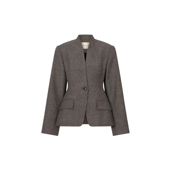 Camilla and Marc Luce Blazer in Chocolate Marle | Jackets | Luxury Shoes 